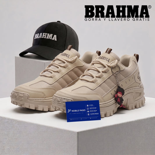 🔥 SOLO HOY: Zapatos Brahma + Gorra y Llavero Gratis | 48% OFF
