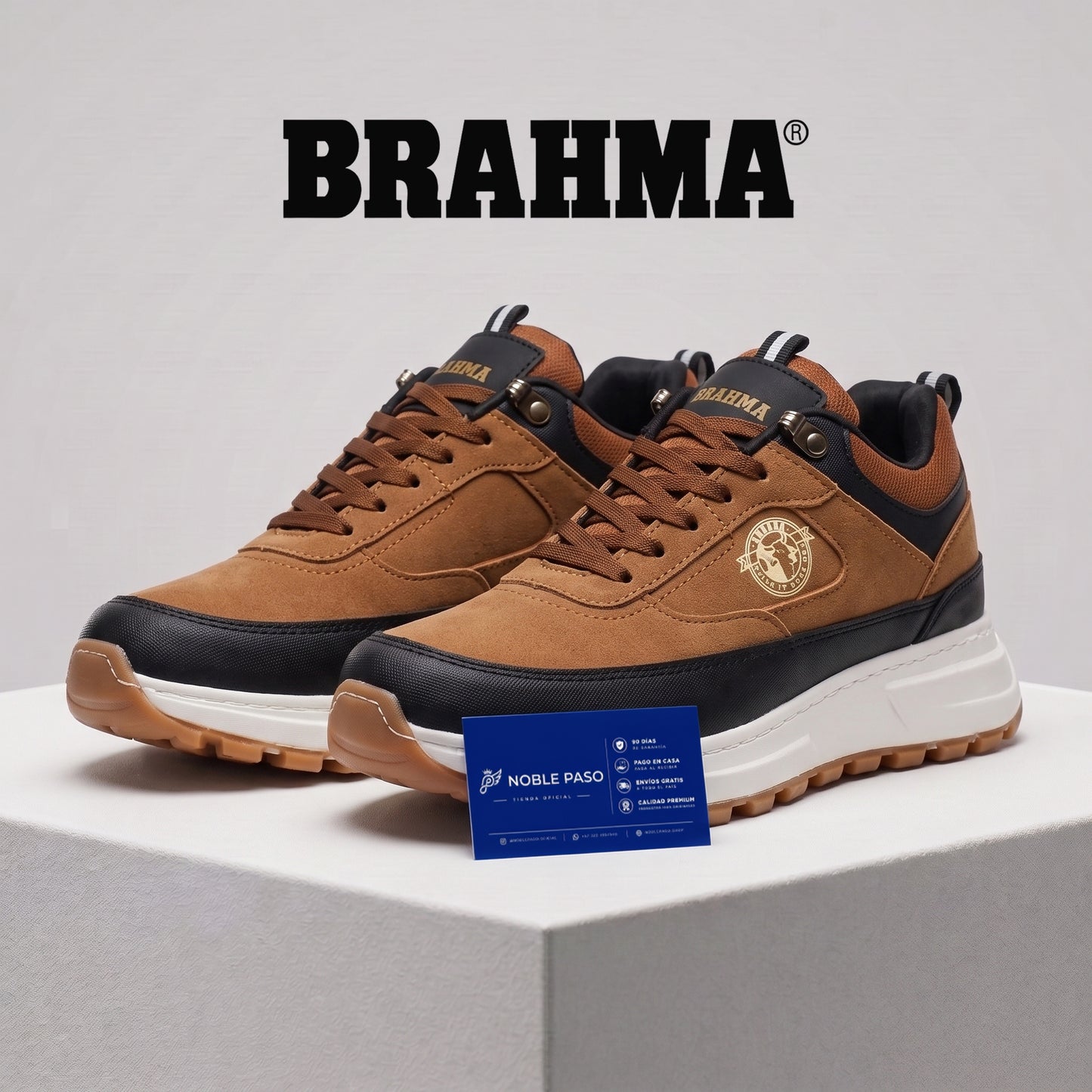 🔥 SOLO HOY: Tenis Brahma Casual Force | 40% OFF