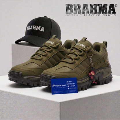 🔥 SOLO HOY: Zapatos Brahma + Gorra y Llavero Gratis | 48% OFF